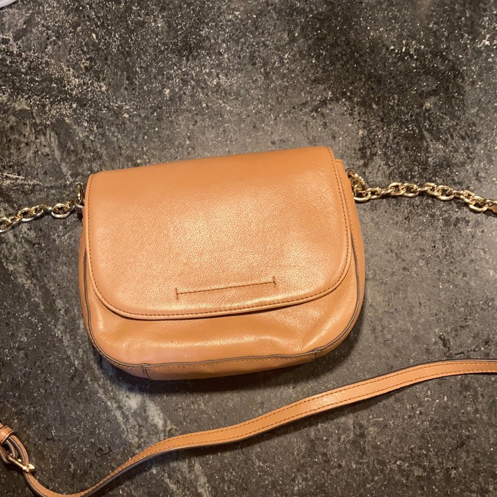 Banana republic leather crossbody bag